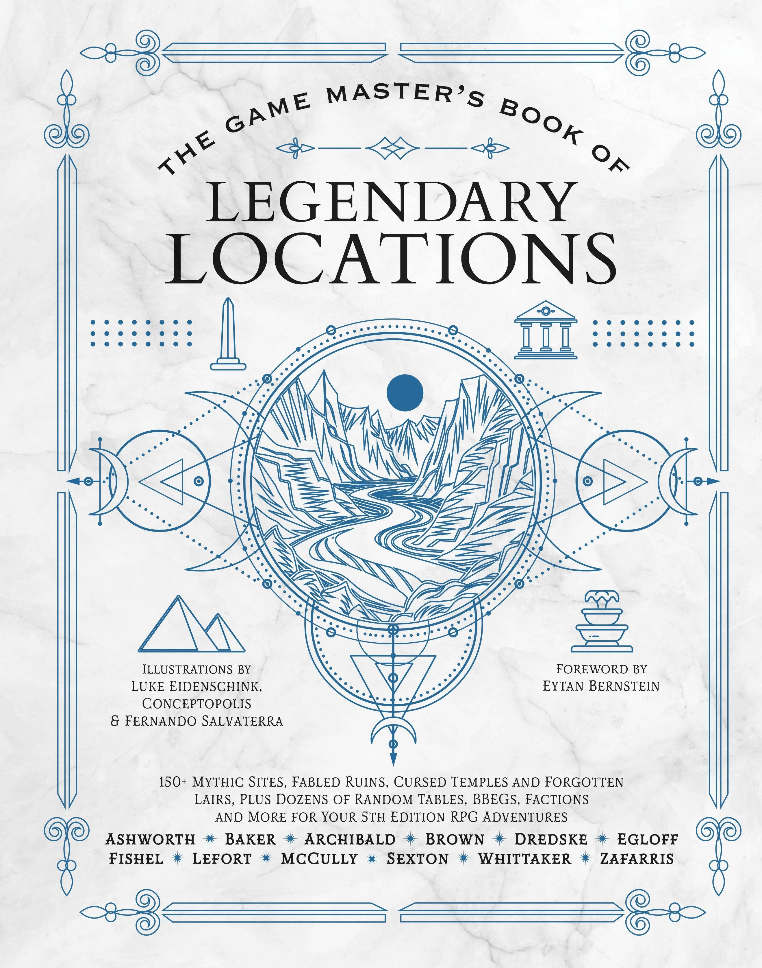 Game Master's Guide 150+ Mythic Sites For 5th Edition Rpg