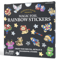 Magic Foil Rainbow Sticker Art Kit – 150 Pack