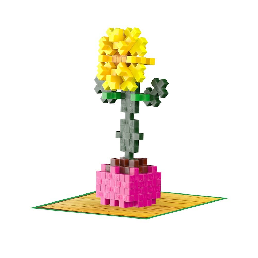 Plus-Plus Sociable Sunflower Mini Building Set (50 Pcs)