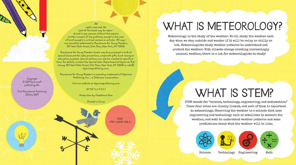 STEM Starters for Kids Meteorology Activity Book by Jenny Jacoby