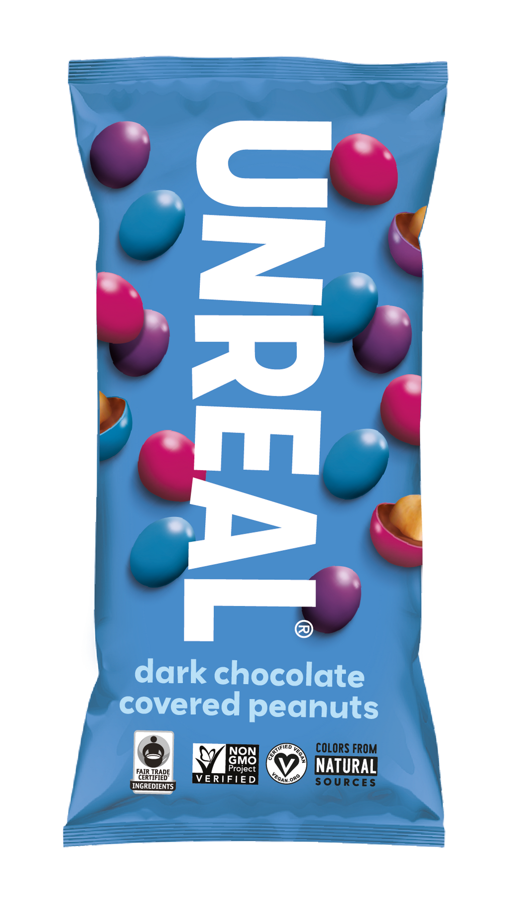 Dark Chocolate Peanut Gems Snack Bags