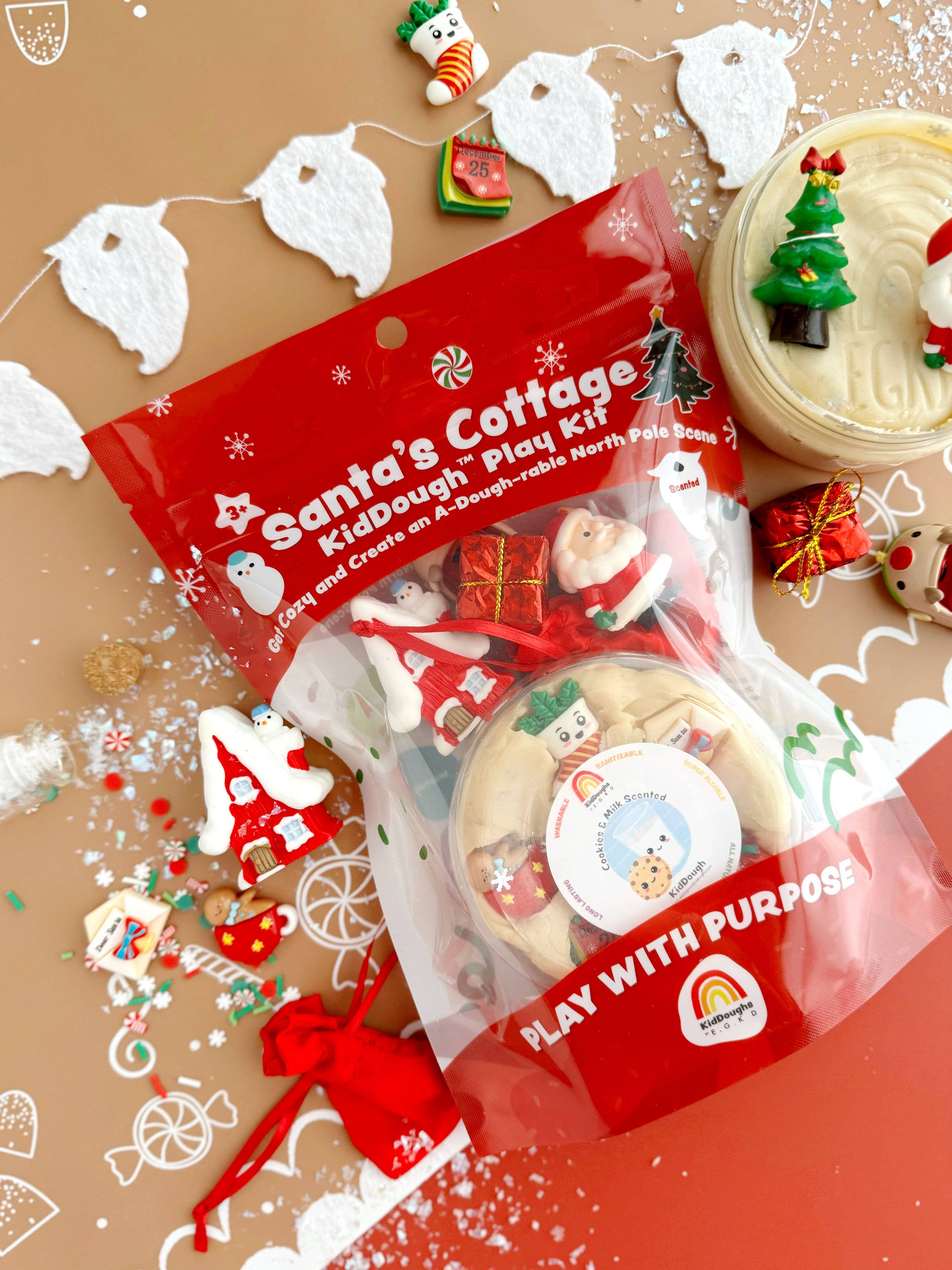 Santa's Cottage KidDough Play Kit