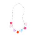 Multicolor Pompom Necklace for Little Girls