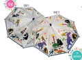 Floss & Rock Dino Transparent Colour Changing Kids Umbrella, 23.6 Inch