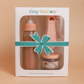 Tiny Tummies Puree and Milk Bottle Set For Doll - Chocolate