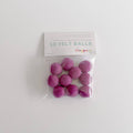 10 Felt Balls - Color Variety Slingshot Refill - Crafts