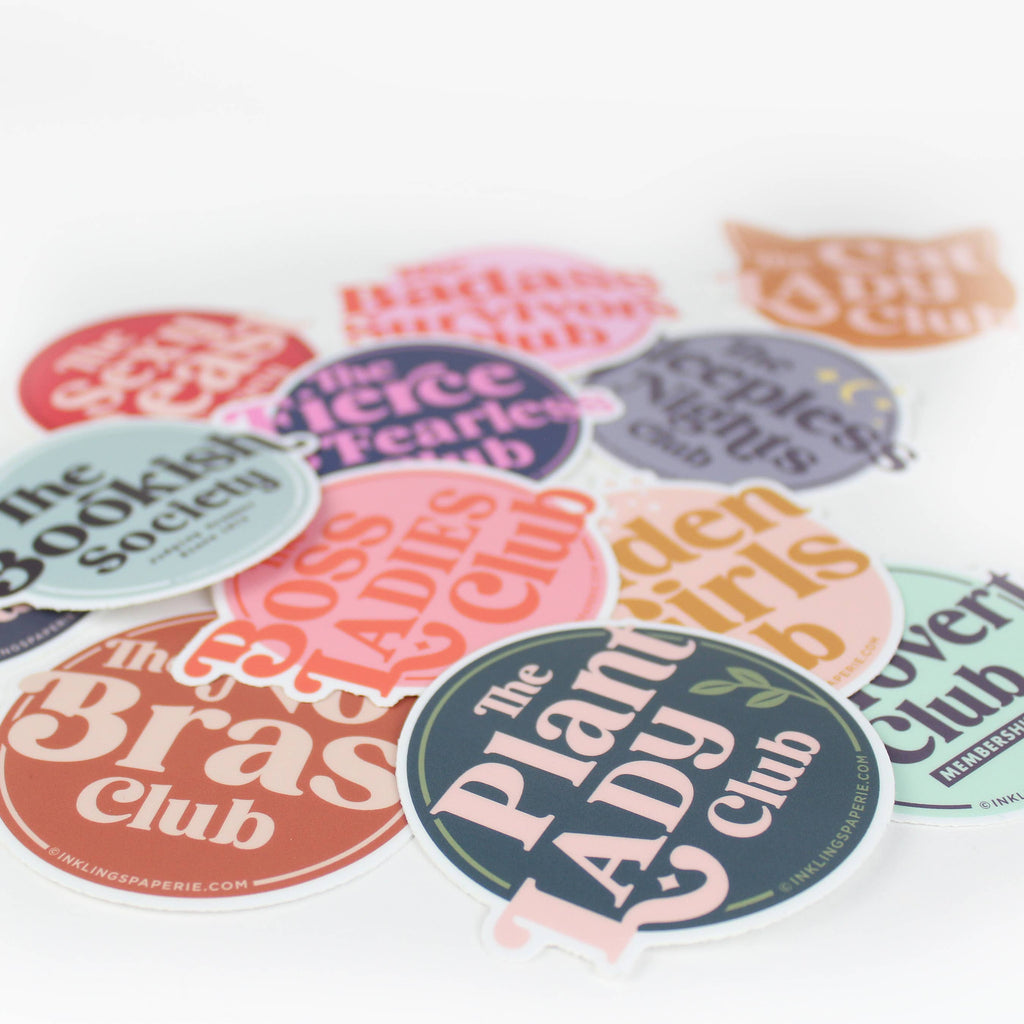 Vinyl Sticker - Sleepless Nights Club