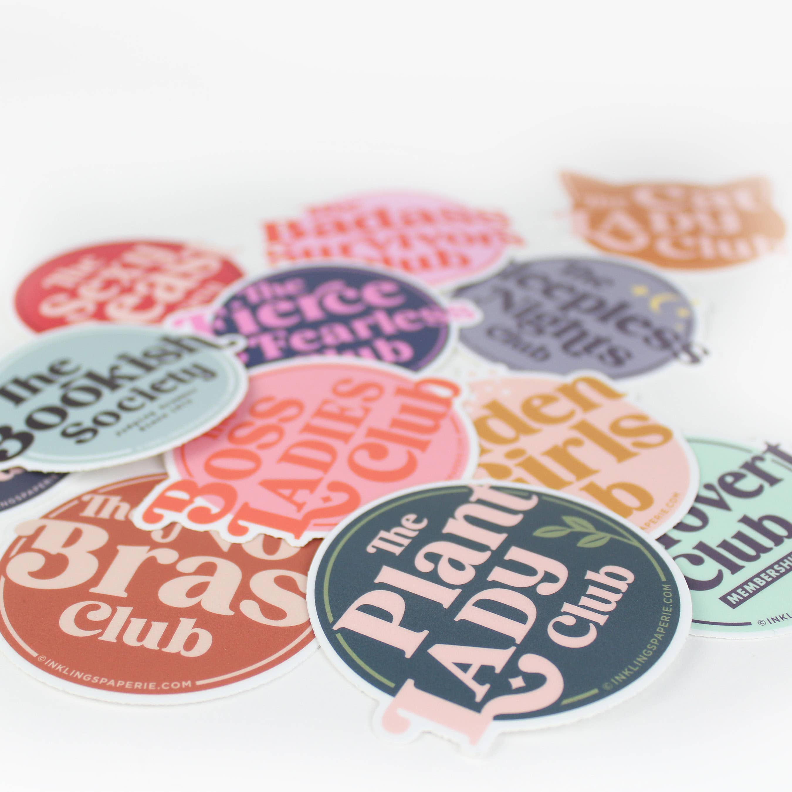 Vinyl Sticker - Sleepless Nights Club