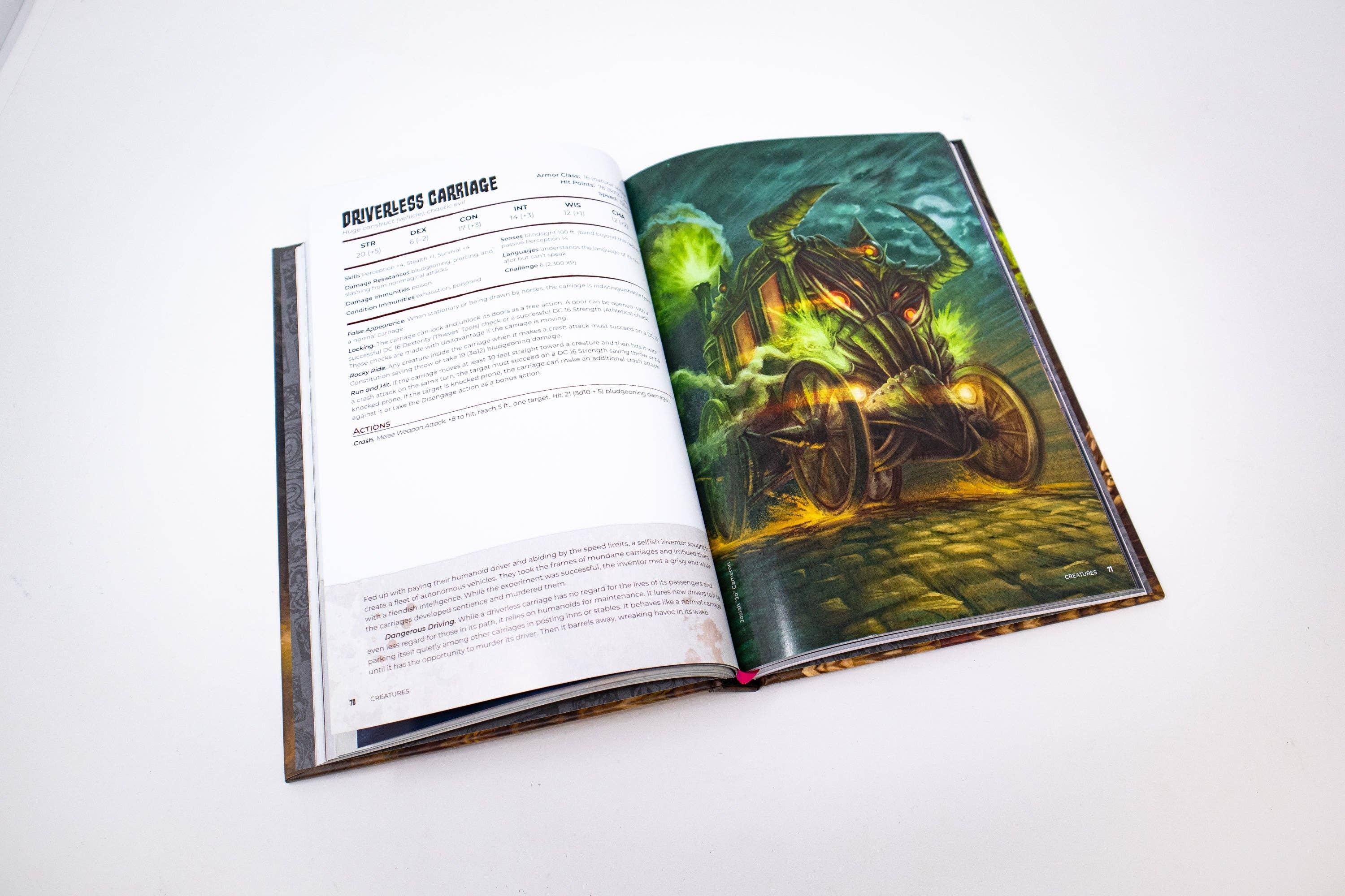 Big Bads: Creatures & Curios - 5e D&D Bestiary (Hardcover)
