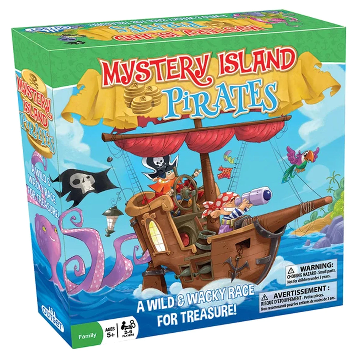 Outset Media Mystery Island Pirates Game