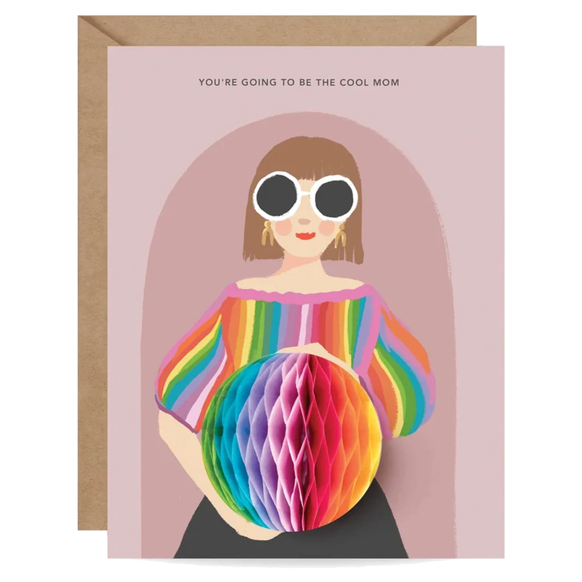 Pop-up Card -  You're going to be a Cool Mom