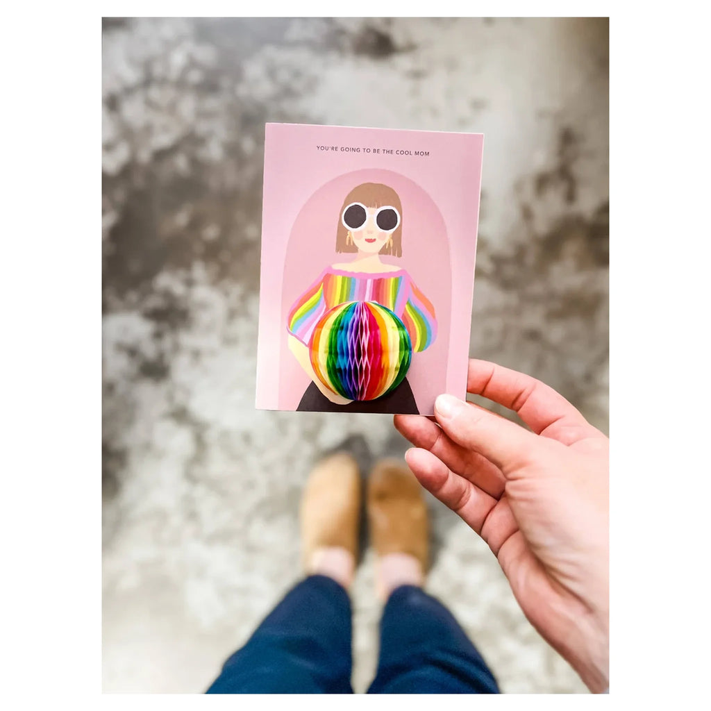 Pop-up Card -  You're going to be a Cool Mom