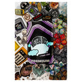 Premium Mystery Dice - A Full Set of Dice Plus Pin and Sticker