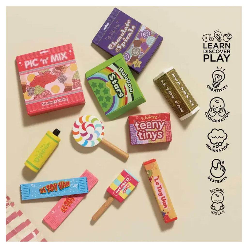 Retro Sweets and Candy Roleplay Set