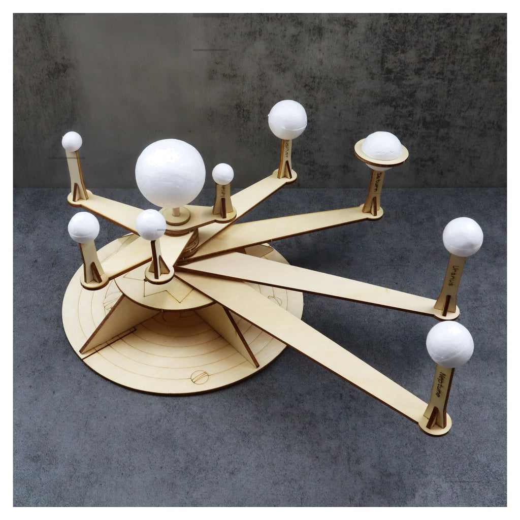 Solar System Model DIY Kit, Educational STEM Toy for Kids
