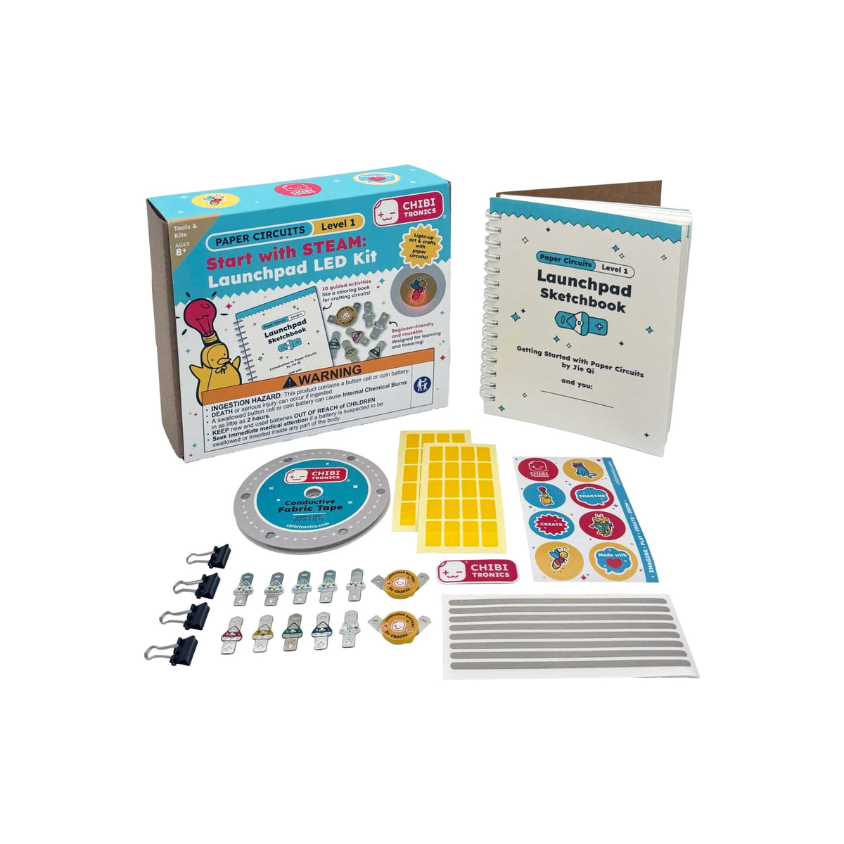 Start with STEAM: Launchpad LEDs Kit - LEVEL 1