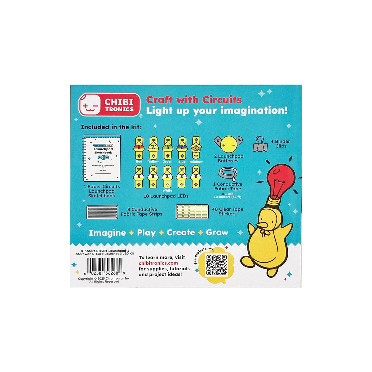 Start with STEAM: Launchpad LEDs Kit - LEVEL 1