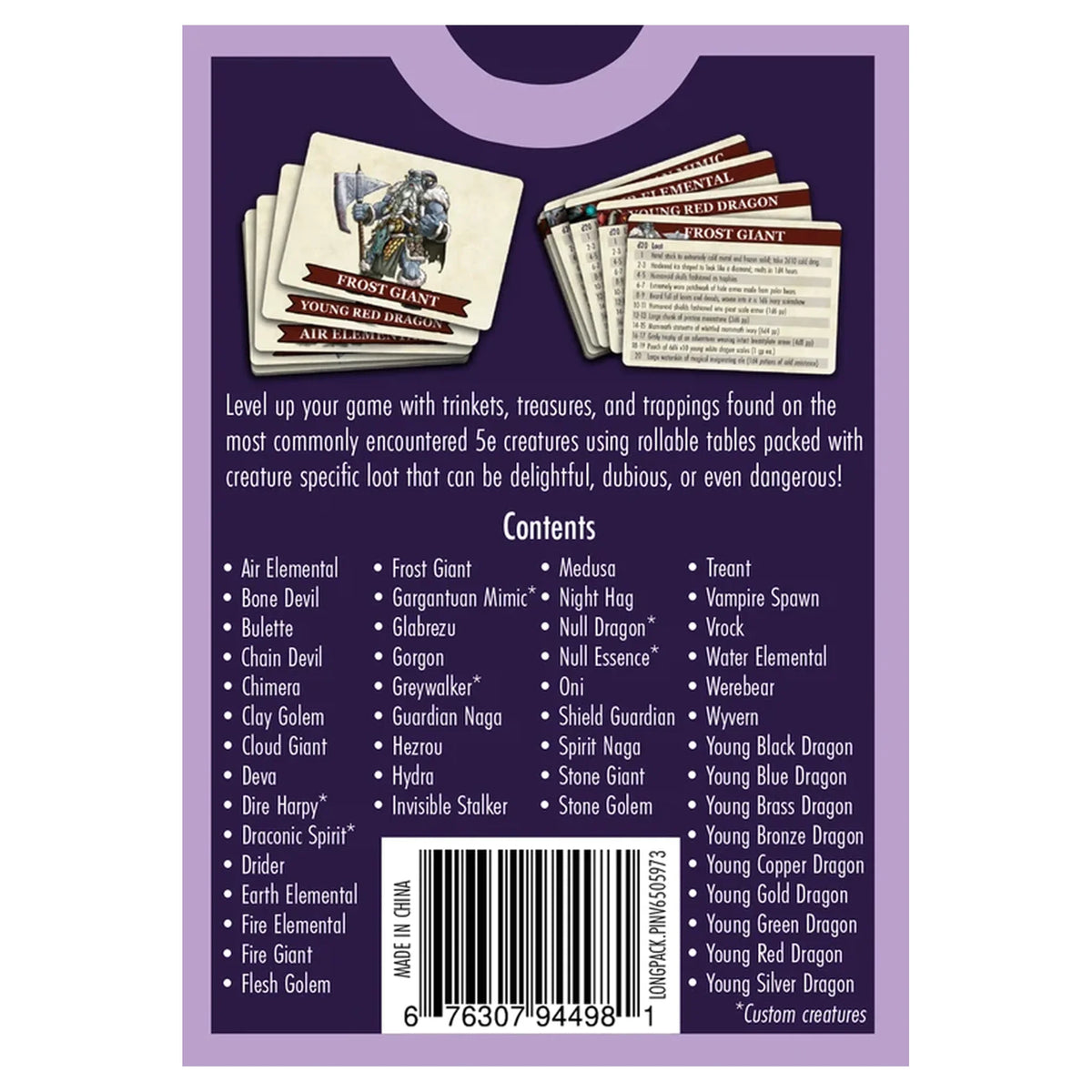 The Deck of Loot: Core Pack 2 - CR 5-10