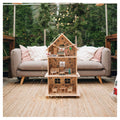 Three-story Wooden Dollhouse / Modern dollhouse