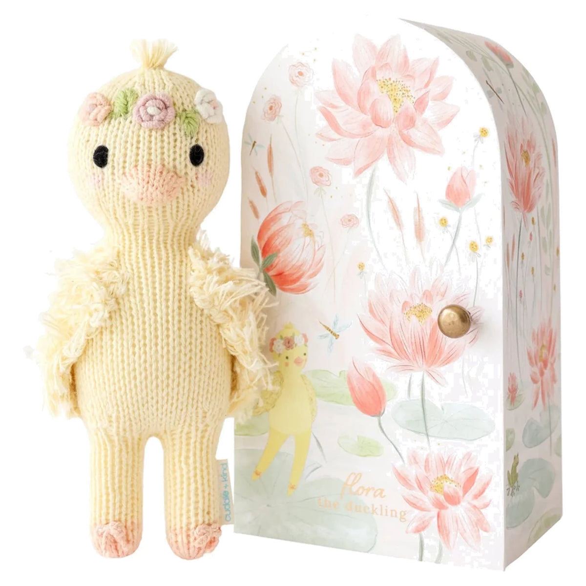 Tiny Flora the duckling (mauve), gives 10 meals