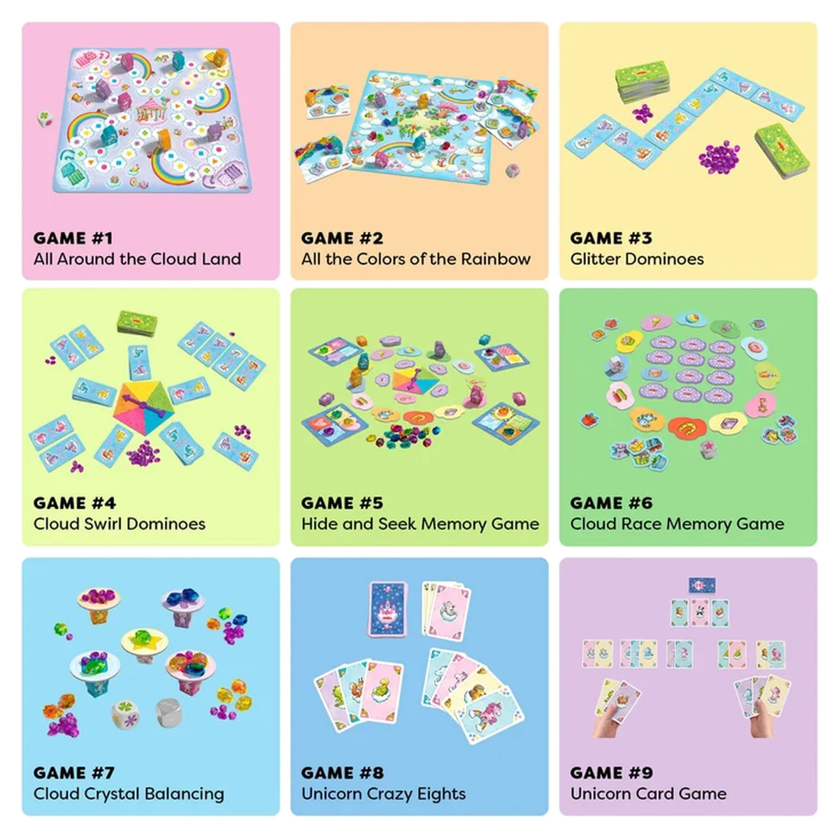 Unicorn Glitterluck – Game Collection