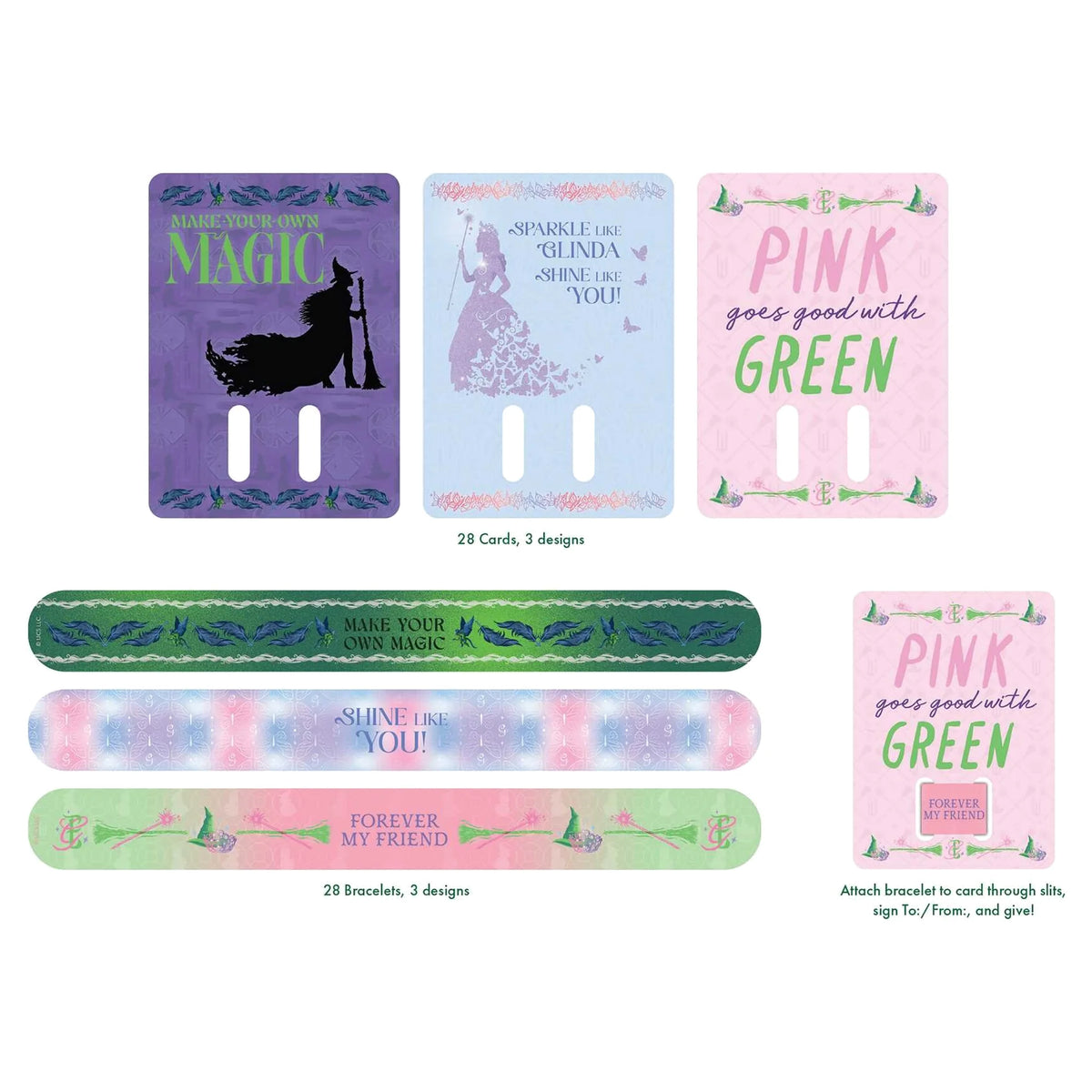 Wicked: Friendship Bracelet Valentines