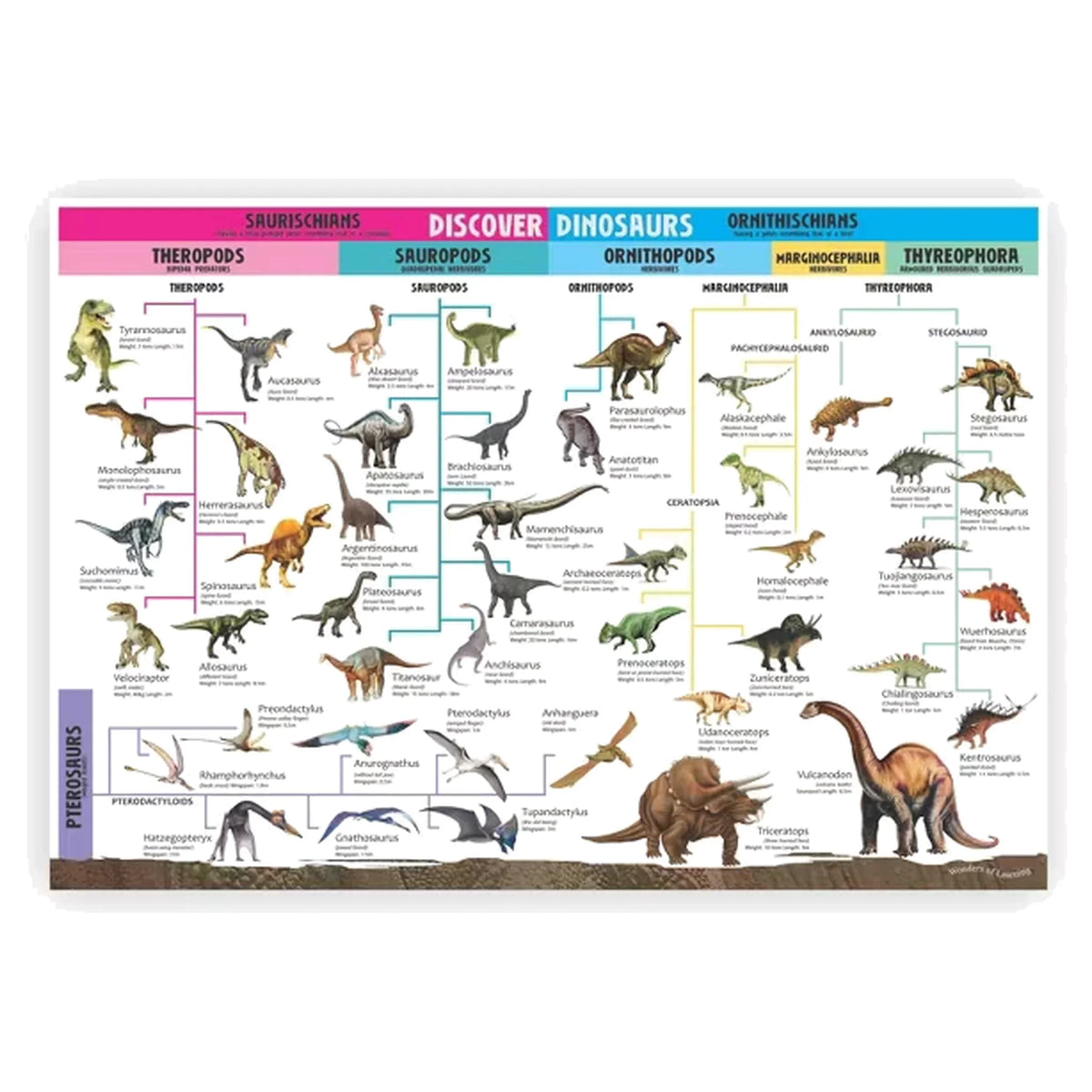 Wonders of Learning Dinosaurs Tin Set