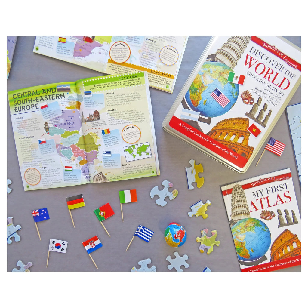 Wonders of Learning Discover The World Tin Set
