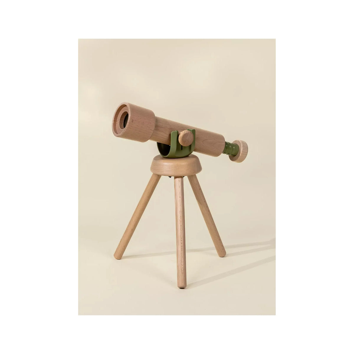 Wooden Tripod Telescope – 15x Zoom