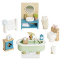 Wooden Dolls House Bathroom Furniture