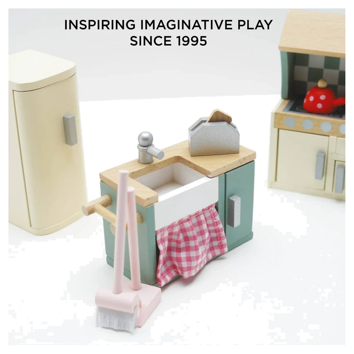 Wooden Dolls House Kitchen Furniture