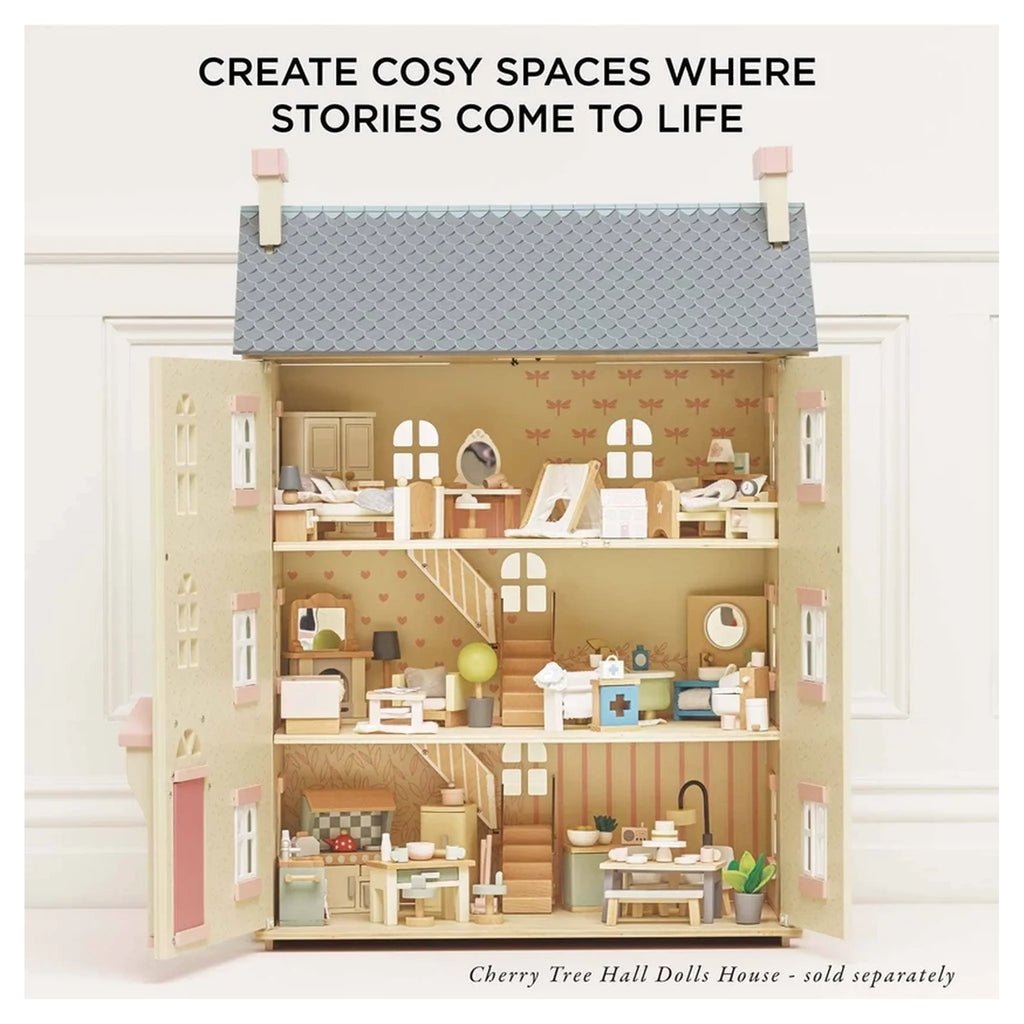 Wooden Dolls House Living Room