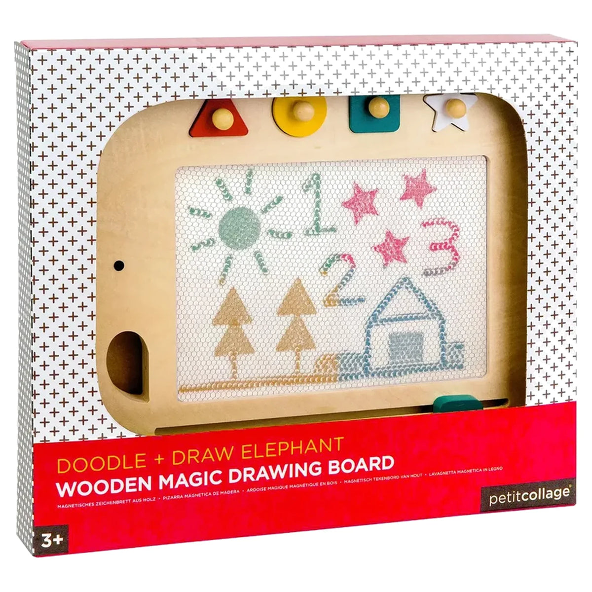 Wooden Elephant Magic Drawing Board