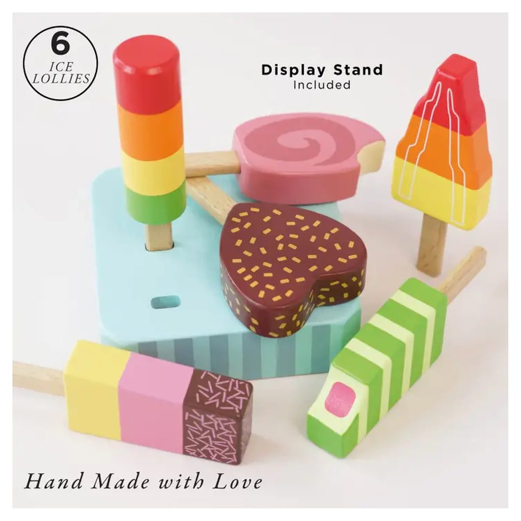 Wooden Ice Lollies & Popsicles