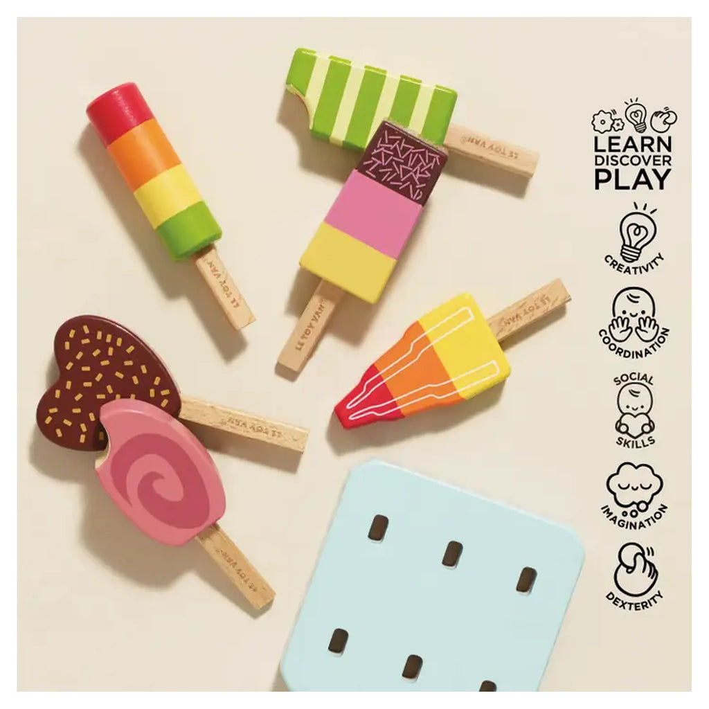 Wooden Ice Lollies & Popsicles